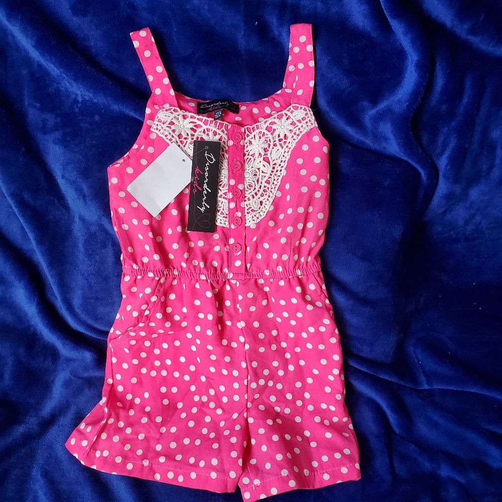 New girl's romper